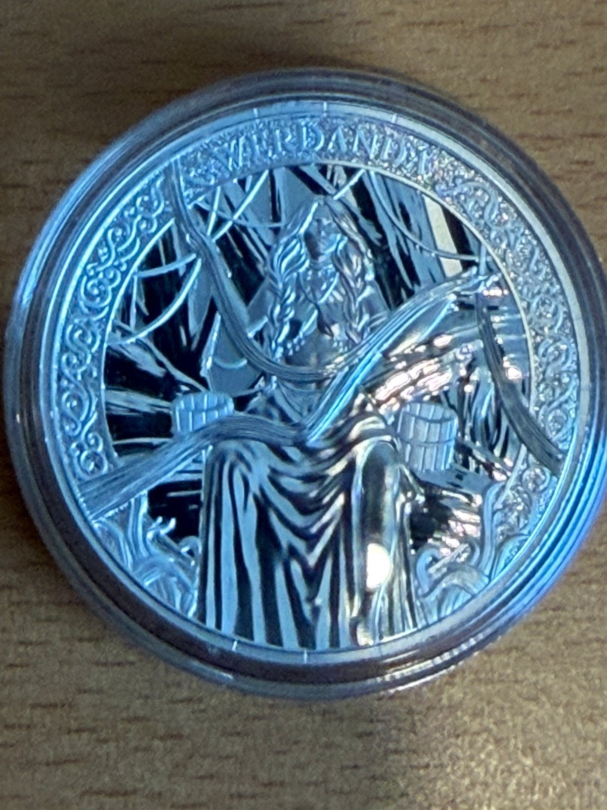 Germania mint 2026 Norns Werdanda 1 oz, Ophalen of Verzenden, Zilver