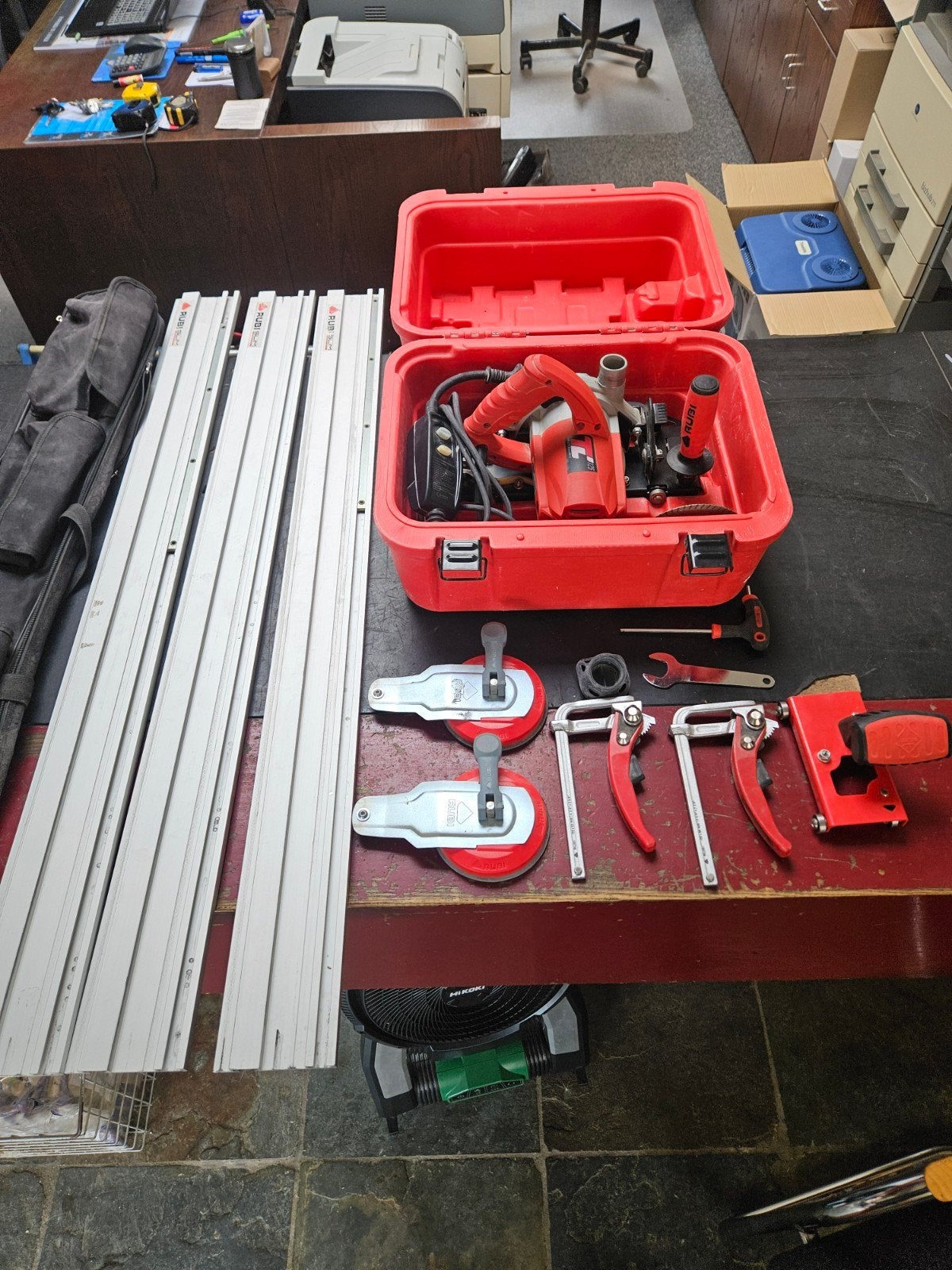 Rubi TC 125 tegelzaagmachine Kit, ., Rubi, Zo goed als nieuw, .