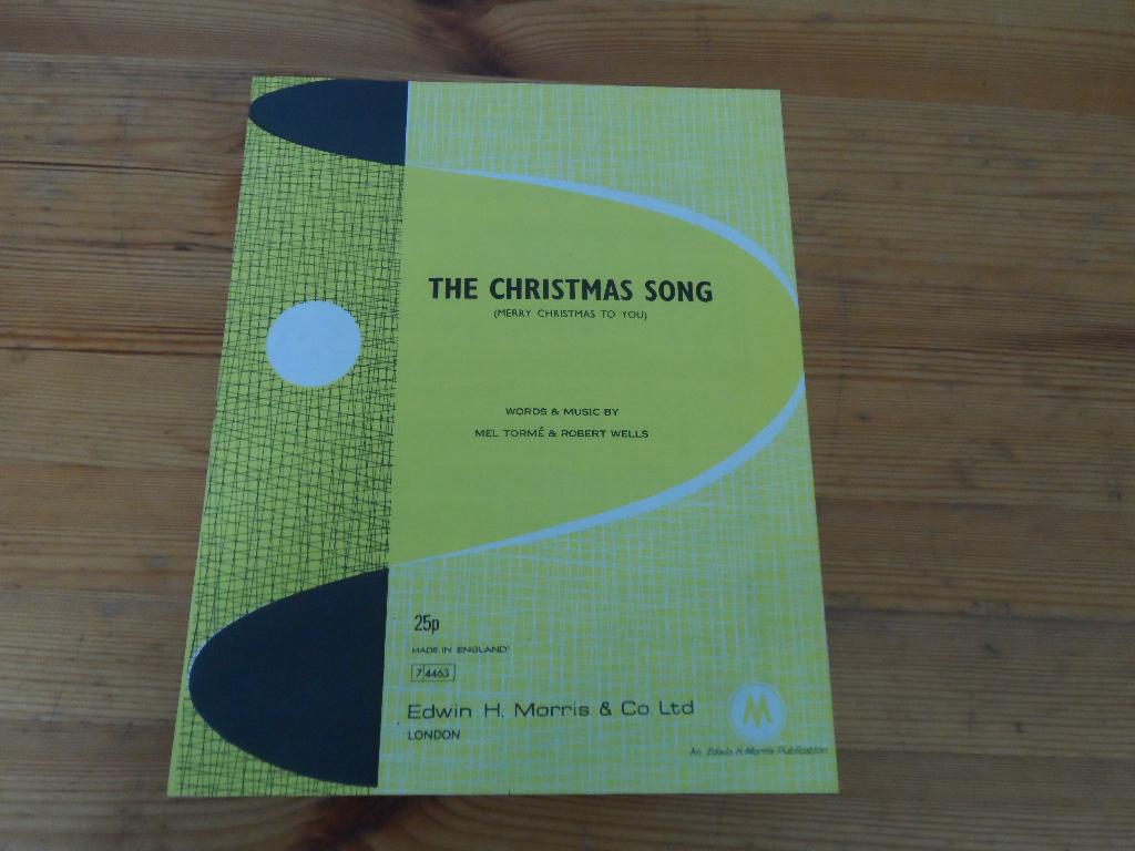The christmas song - torme / wells - nieuw!, Nieuw, Gitaar, Ophalen of Verzenden, Religie en Gospel