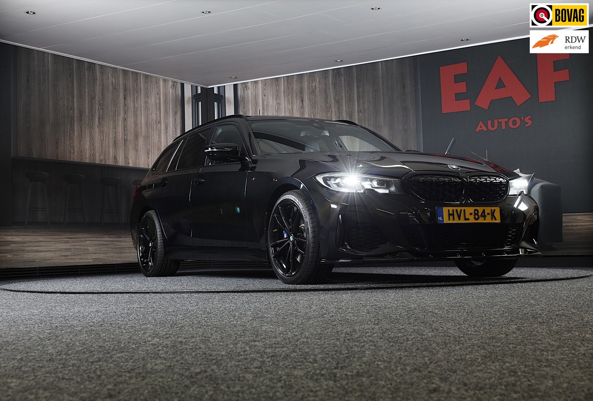 BMW 3-serie Touring M340i xDrive Business Edition Plus / AUT, Automaat, 1780 kg, Euro 6, Zwart