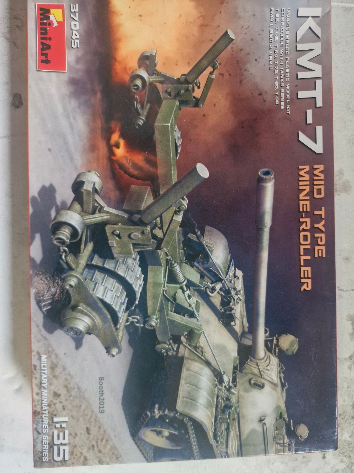 KMT-7 mid typw mine roller miniart 1/35, Overige merken, 1:32 tot 1:50, Overige typen, Nieuw