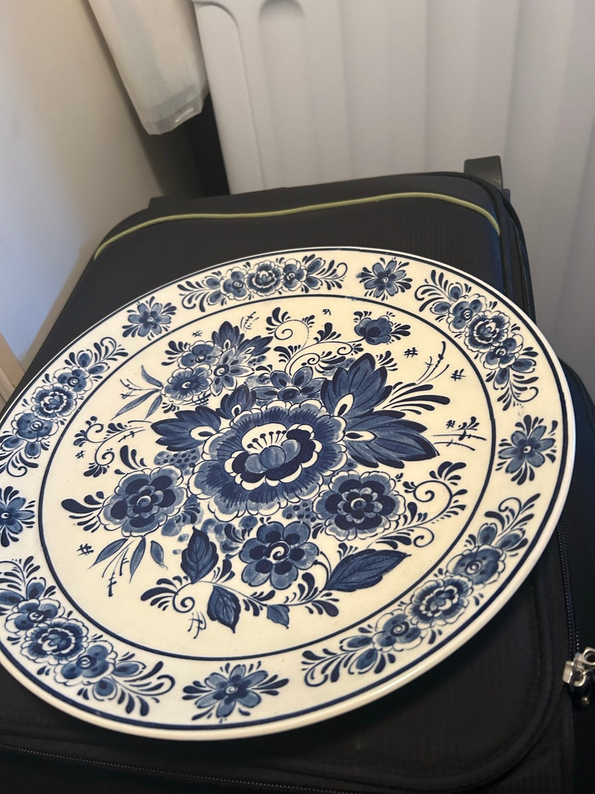 Set van 3 Delfts Blauwe Wandborden - Handwerk, Antiek en Kunst, Ophalen of Verzenden