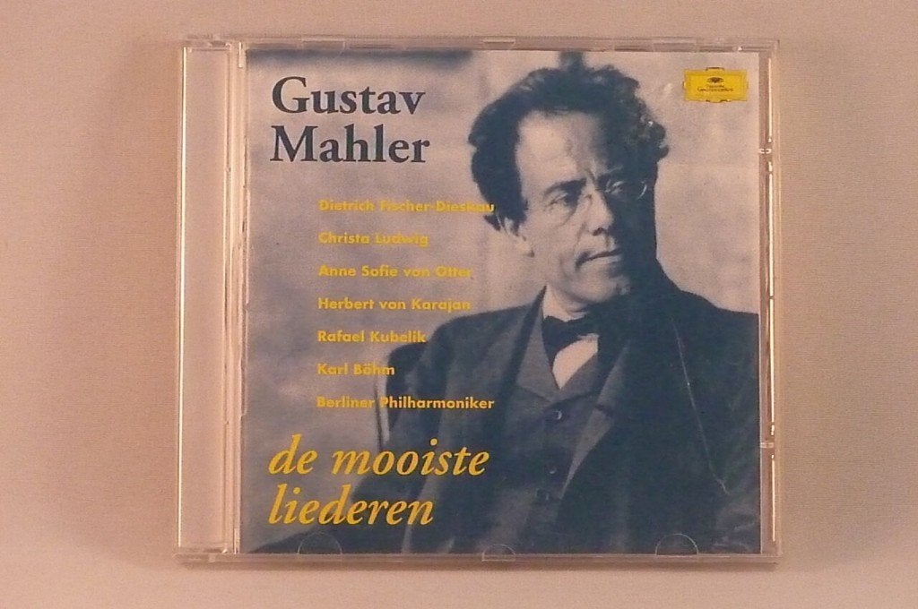 gustav mahler de mooiste liederen, Verzenden, Romantiek, Zo goed als nieuw