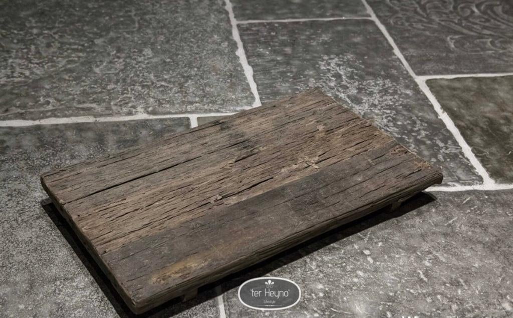 Bajot oud hout plank oude houten stoer sober landelijk, Huis en Inrichting, Verzenden, Nieuw
