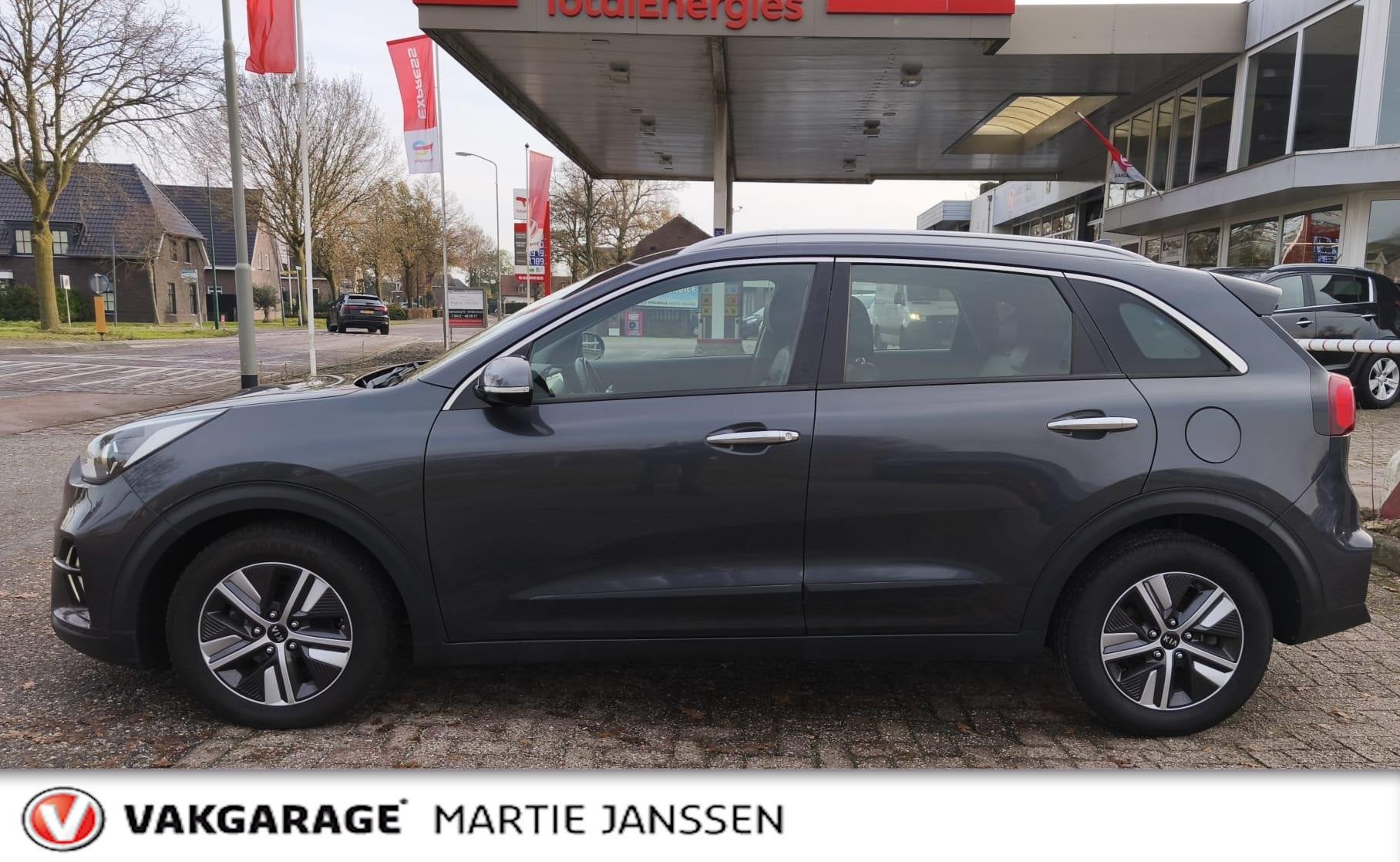 Kia Niro 1.6 GDi Hybrid DynamicLine, Auto's, Gebruikt, Euro 6, Met garantie (alle), Leder en Stof
