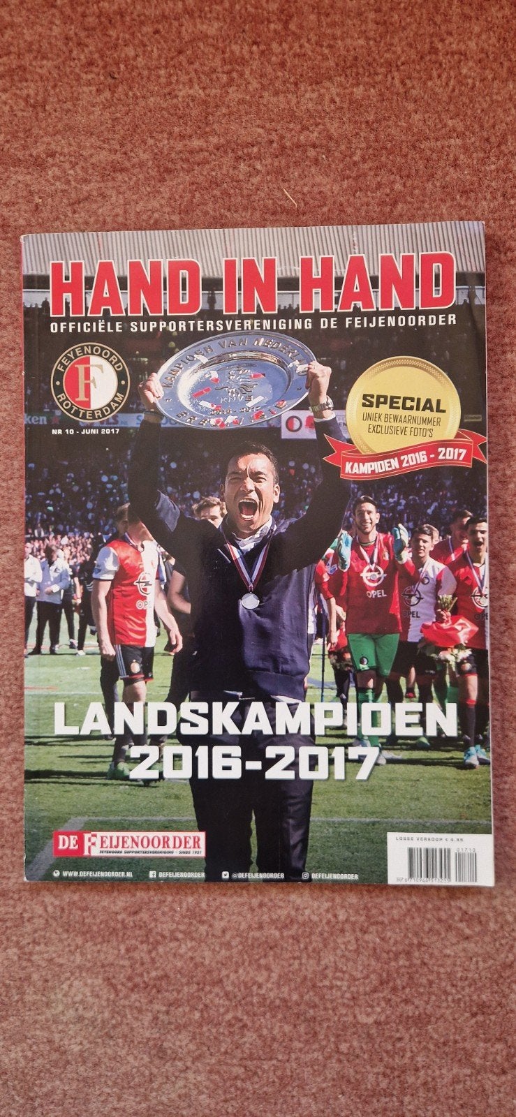 Feyenoord programmaboekjes, jaarboeken, en veel meer., Ophalen of Verzenden, Zo goed als nieuw, Balsport