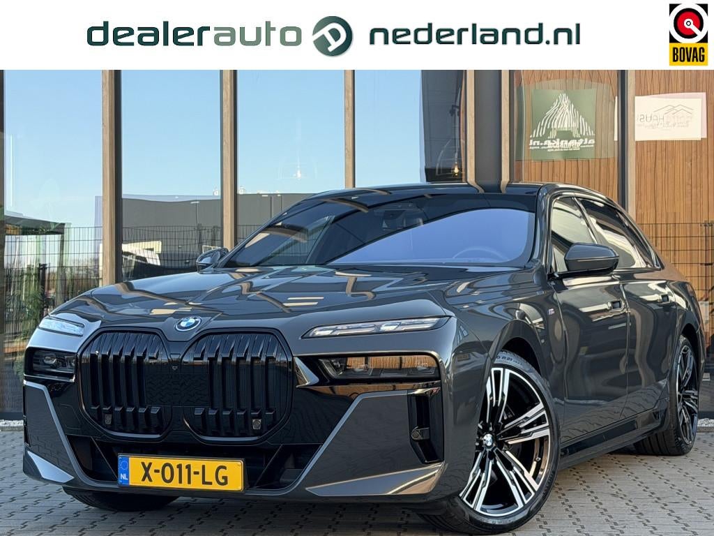 BMW i7 xDrive60 M-sport | DravitGrau | Massage V+A | Bowers&, 0 cilinders, Gebruikt, 625 km, Sedan