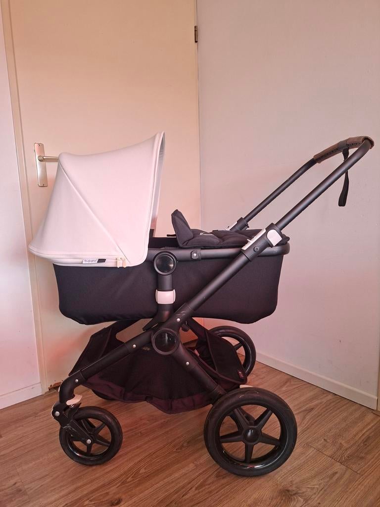Bugaboo Fox 2-in-1 kinderwagen met accessoires, Gebruikt, Bugaboo, Verstelbare duwstang, Ophalen