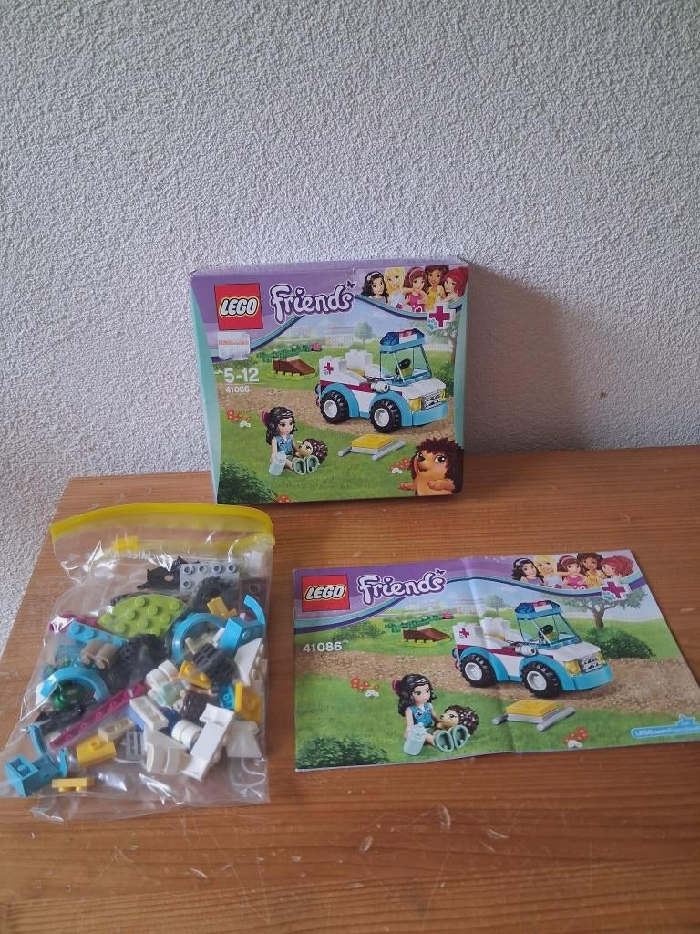 Lego Friends 41086 Dierenambulance, Lego, Friends, Ophalen of Verzenden, Zo goed als nieuw