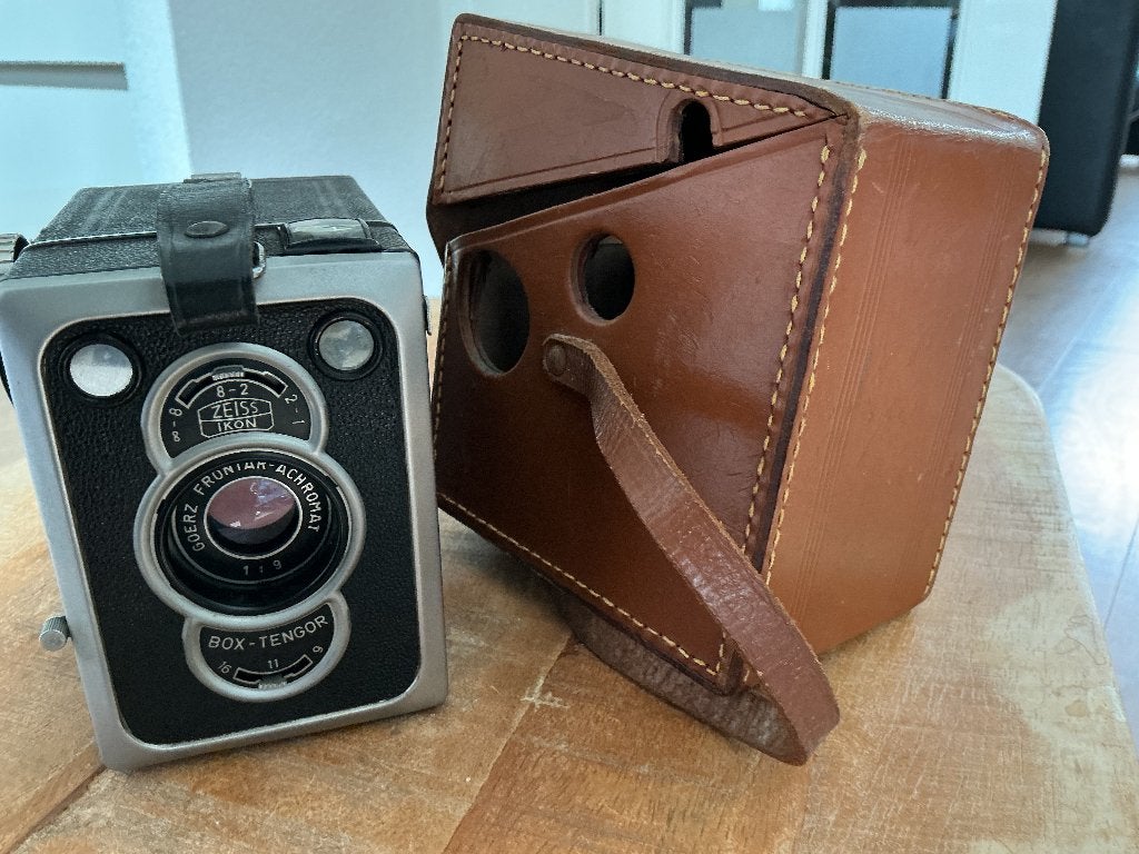 Zeis IKON vintage box camera, Ophalen, Gebruikt, Compact, Overige Merken