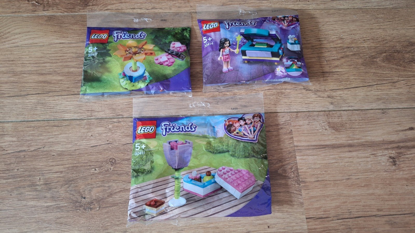 Lego FRIENDS 30411,30414,30417 Bloem ,Emma, polybag, Ophalen of Verzenden, Nieuw, Complete set, Lego