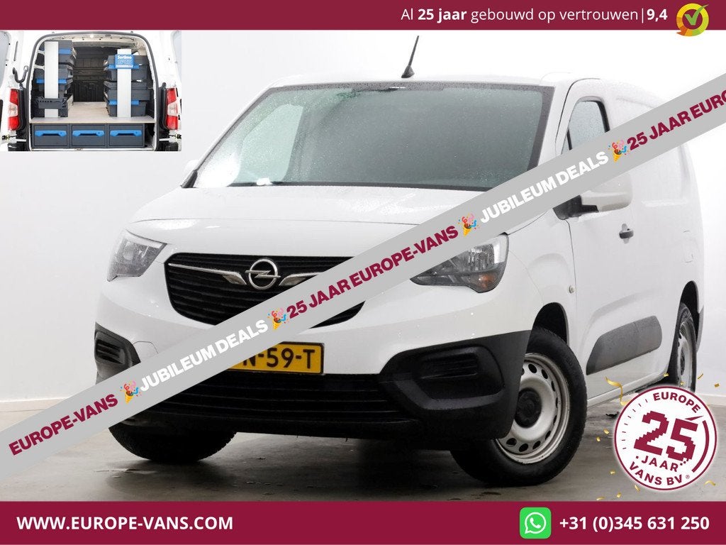 Opel Combo 1.5D 102pk L2H1 Edition Airco/Cruise Control/Inri, Auto's, Opel, Voorwielaandrijving, 730 kg, Gebruikt, Parkeersensor