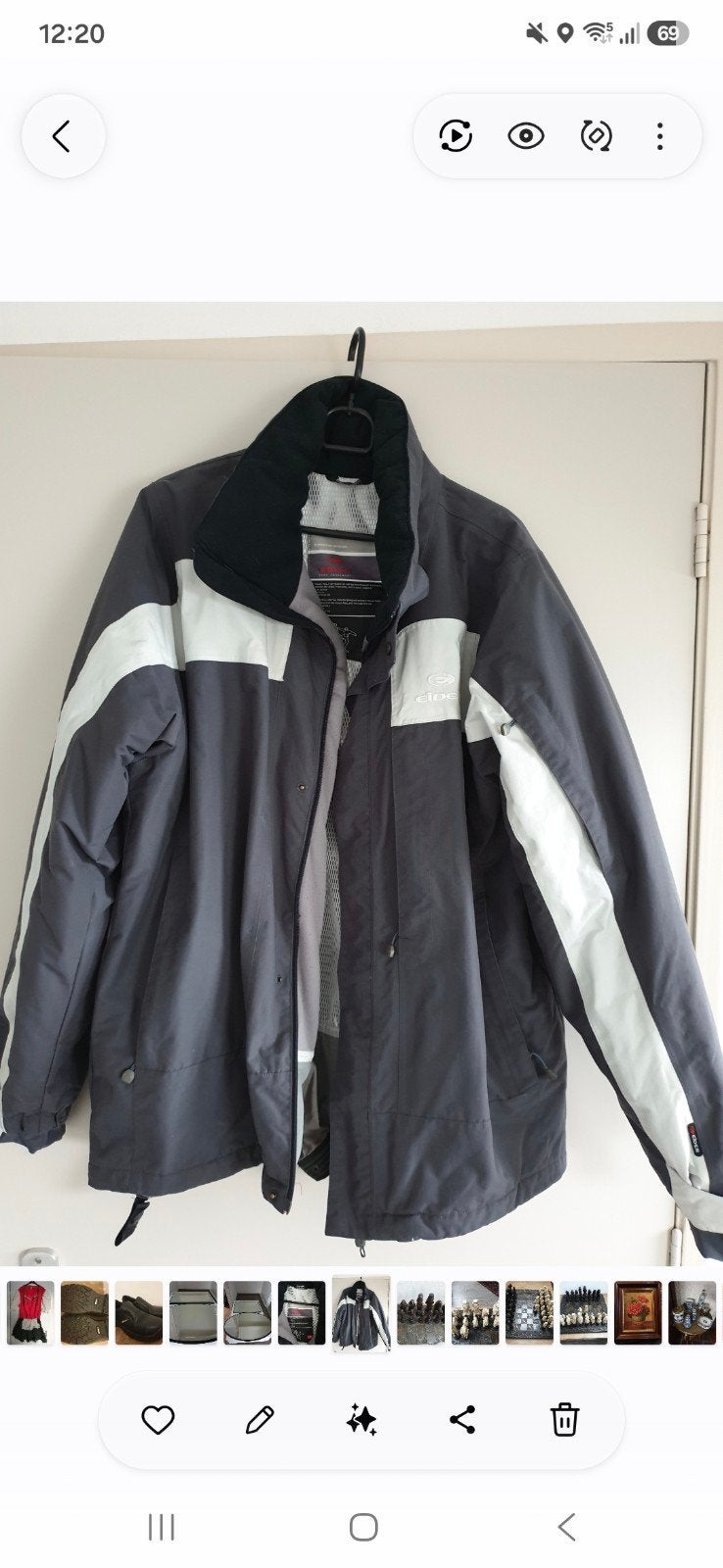Ski jack Eider, Ophalen of Verzenden, 100 tot 140 cm, Kleding, Overige merken