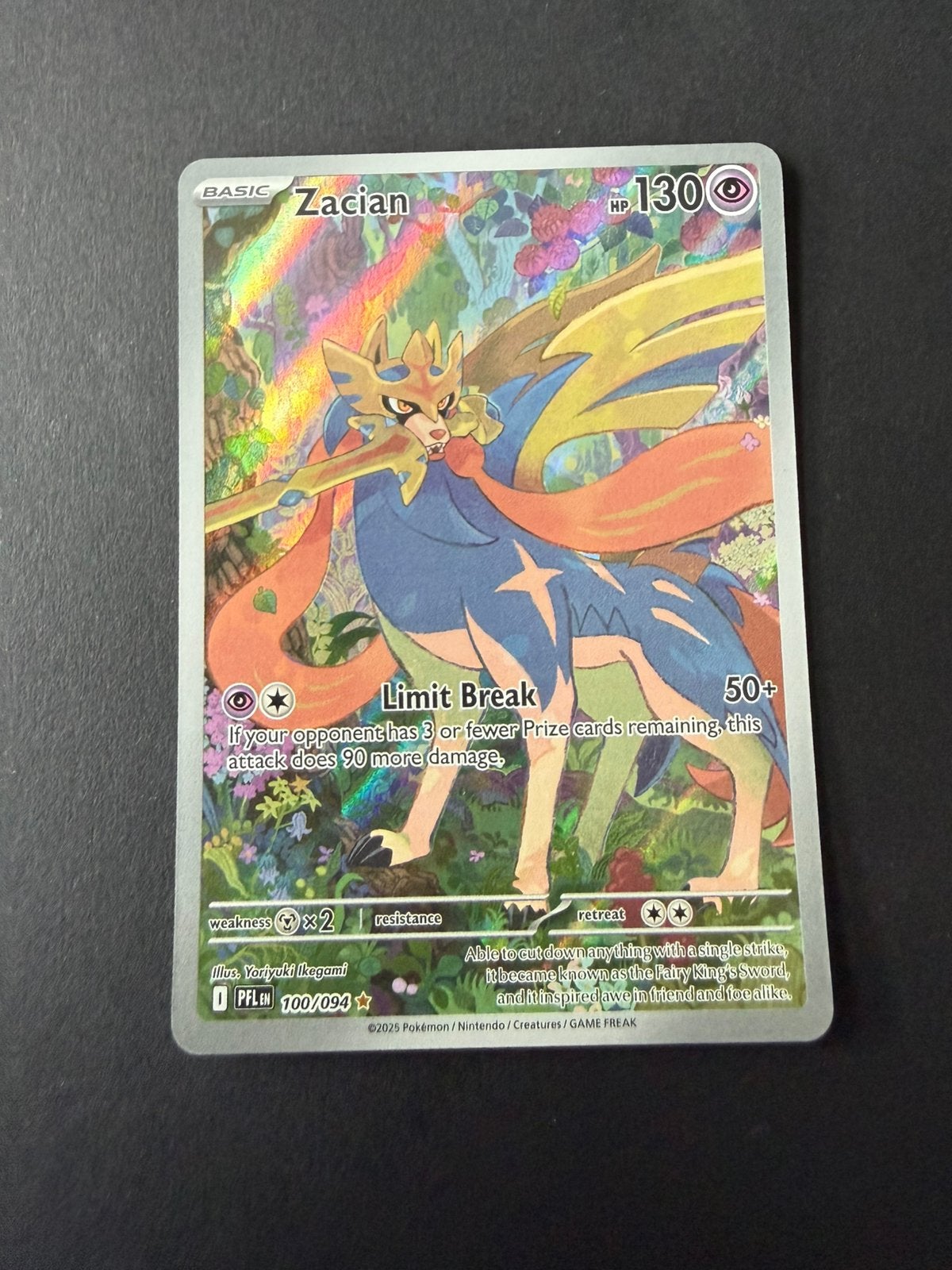 PFL 100/094 Zacian, Ophalen of Verzenden, Nieuw, Losse kaart
