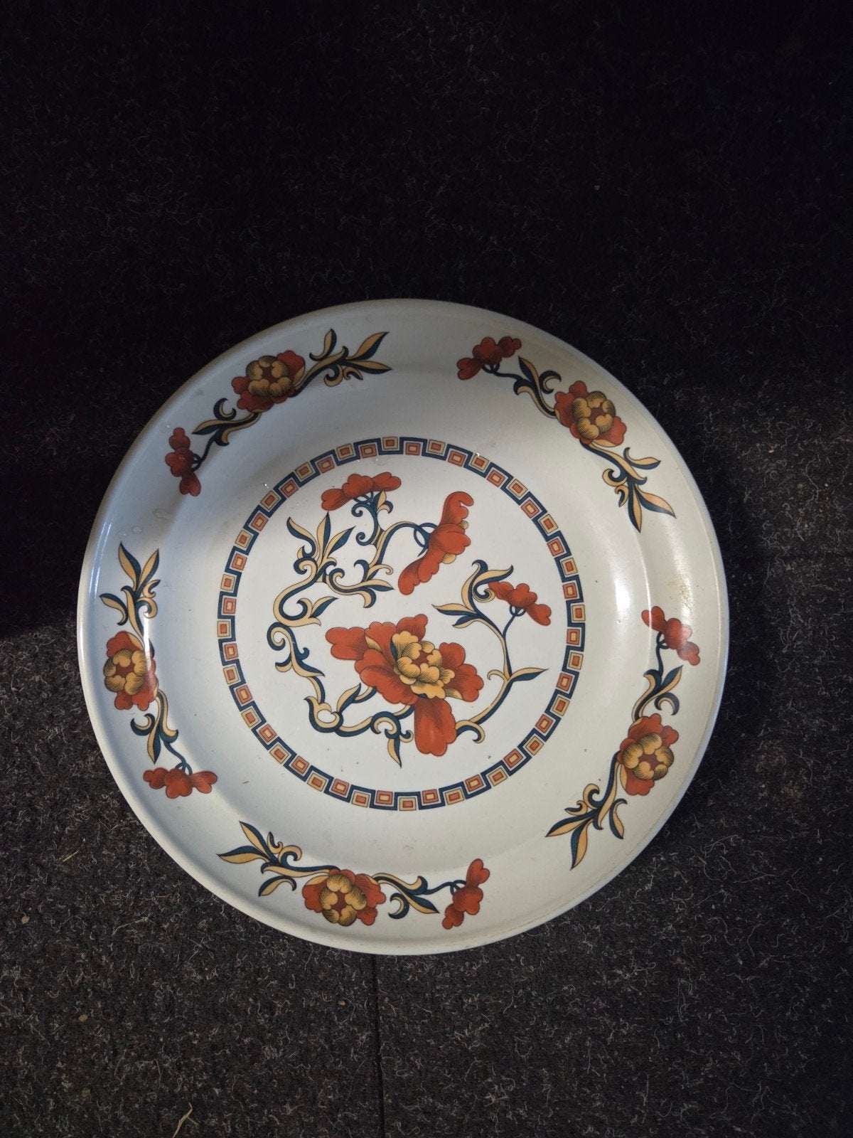 Syracuse  5 borden 26 cm met bloemmotief, Antiek en Kunst, Ophalen of Verzenden
