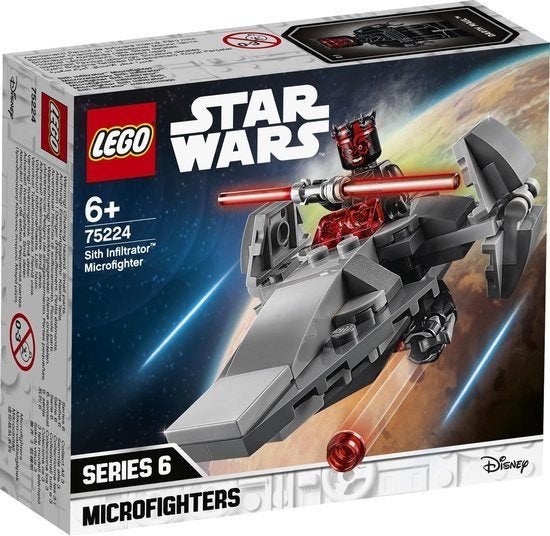 LEGO 75224 Sith Infiltrator Microfighter (sealed), Ophalen of Verzenden, Nieuw