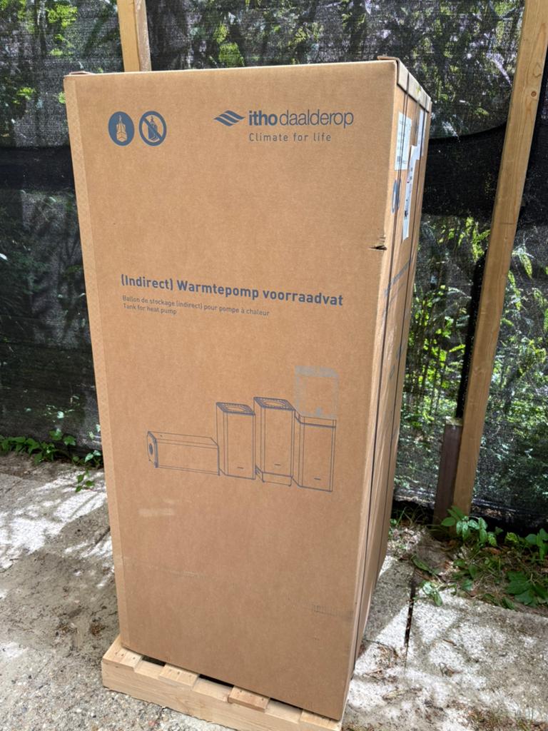 Itho Daalderop, WPV 200L 3G V45-TOREN, voorraadvat, P, P, Nieuw, Minder dan 3 jaar oud