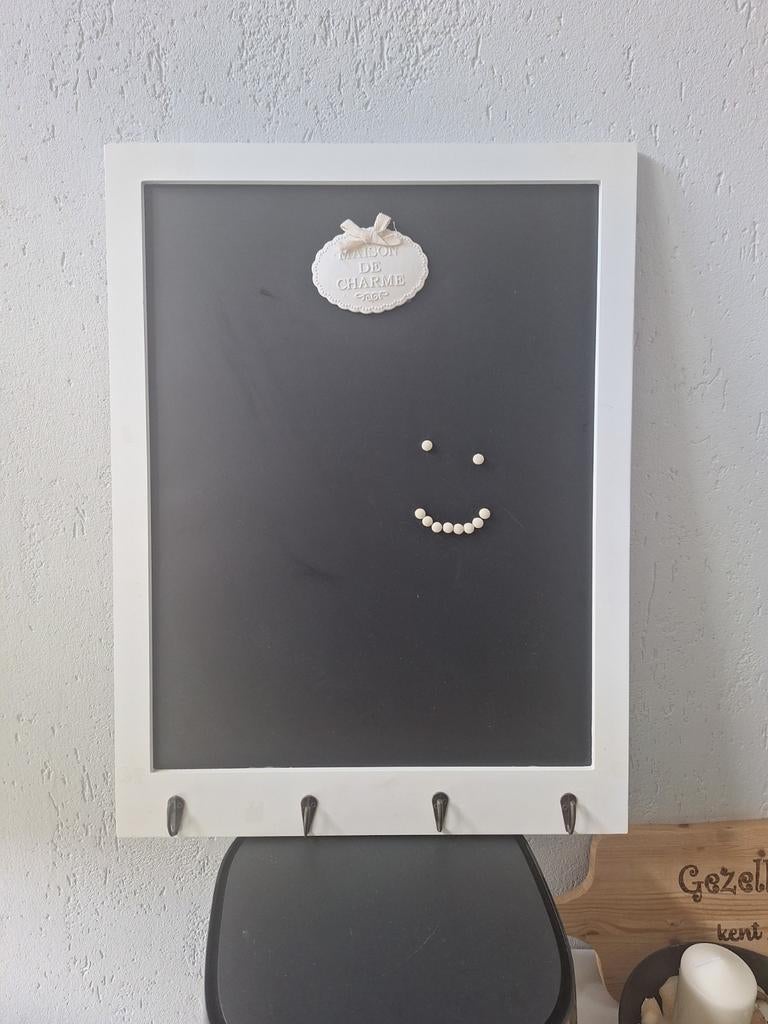Mooi magneet- en krijtbord, Ophalen, Zo goed als nieuw, Krijtbord