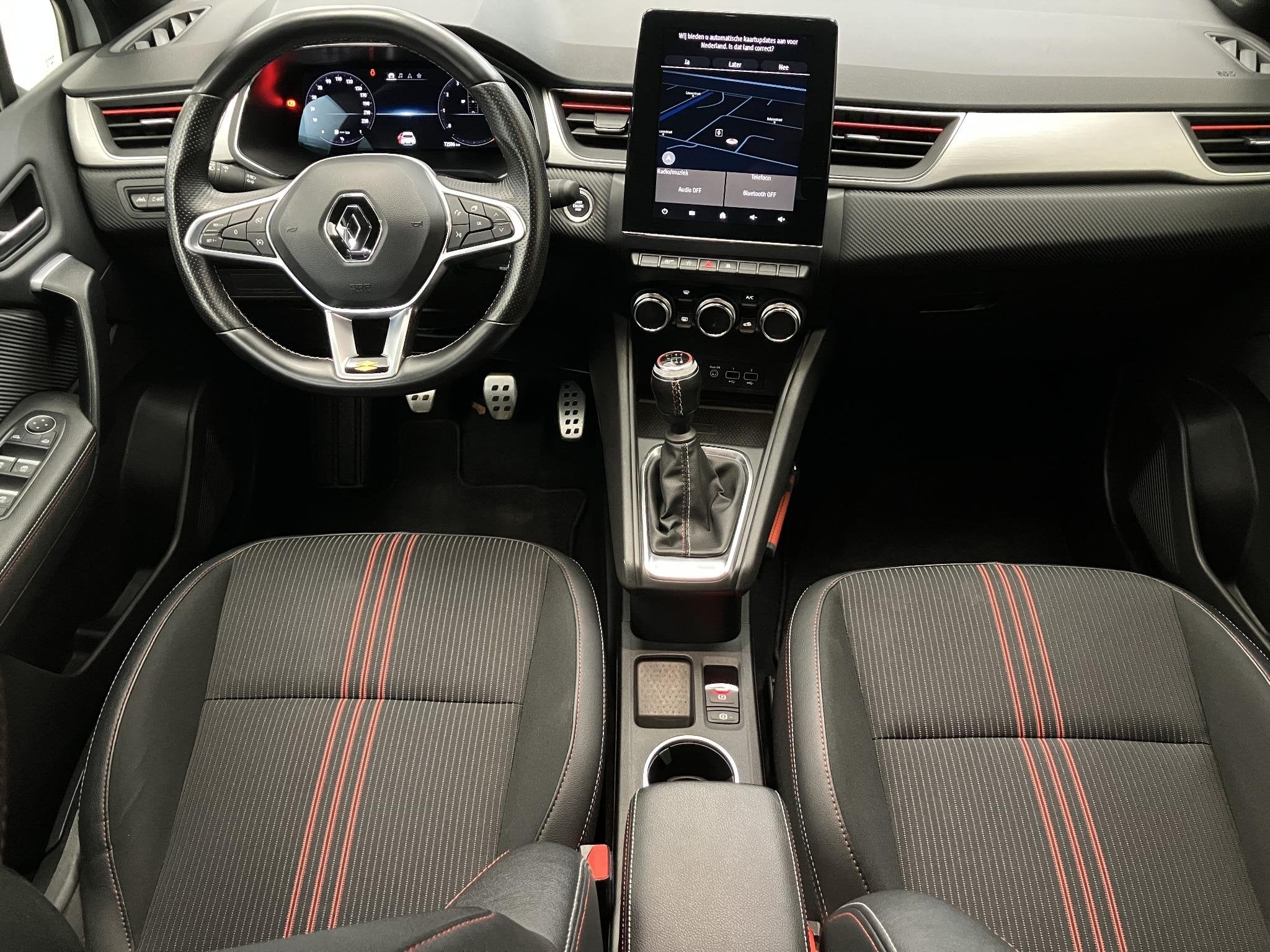 Renault Captur 1.0 TCe 90 R.S. Line / NL Auto / Trekhaak / D, Auto's, Renault, Voorwielaandrijving, Gebruikt, Euro 6, Leder en Stof