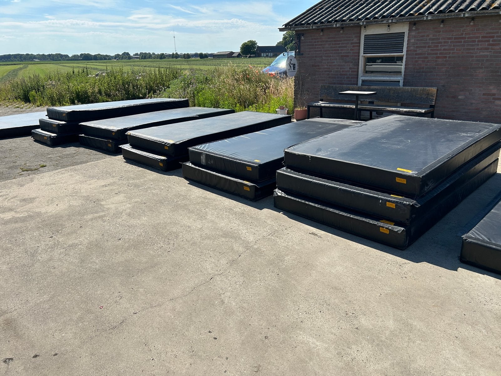 Valmatten - vele maten!, Sport en Fitness, Turnen, Maat 36 t/m 42, Ophalen, Zo goed als nieuw, Materiaal