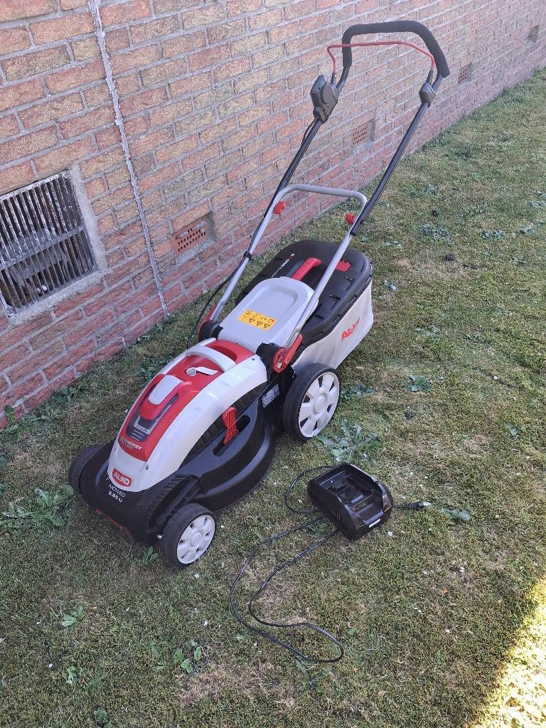 ALKO Accu Grasmaaier  als nieuw., Tuin en Terras, Grasmaaiers, Ophalen of Verzenden, Zo goed als nieuw