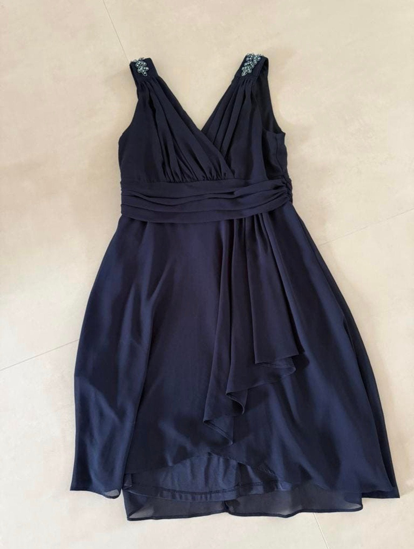 C&A dames galajurk maat L, Ophalen of Verzenden, Zo goed als nieuw, Blauw, Boven de knie