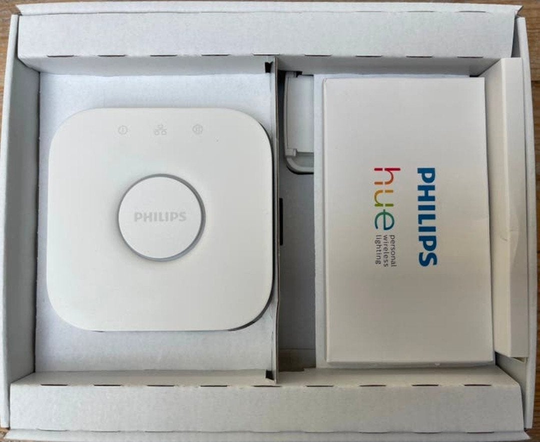 Philips Hue Bridge V2 - Smart Home Hub, Ophalen of Verzenden, Zo goed als nieuw, Modern