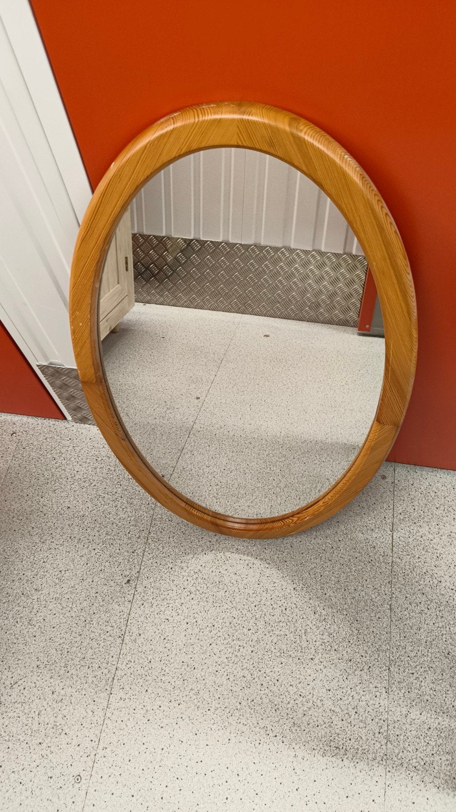 Ovale spiegel, Ophalen, Minder dan 50 cm, Gebruikt, Minder dan 100 cm
