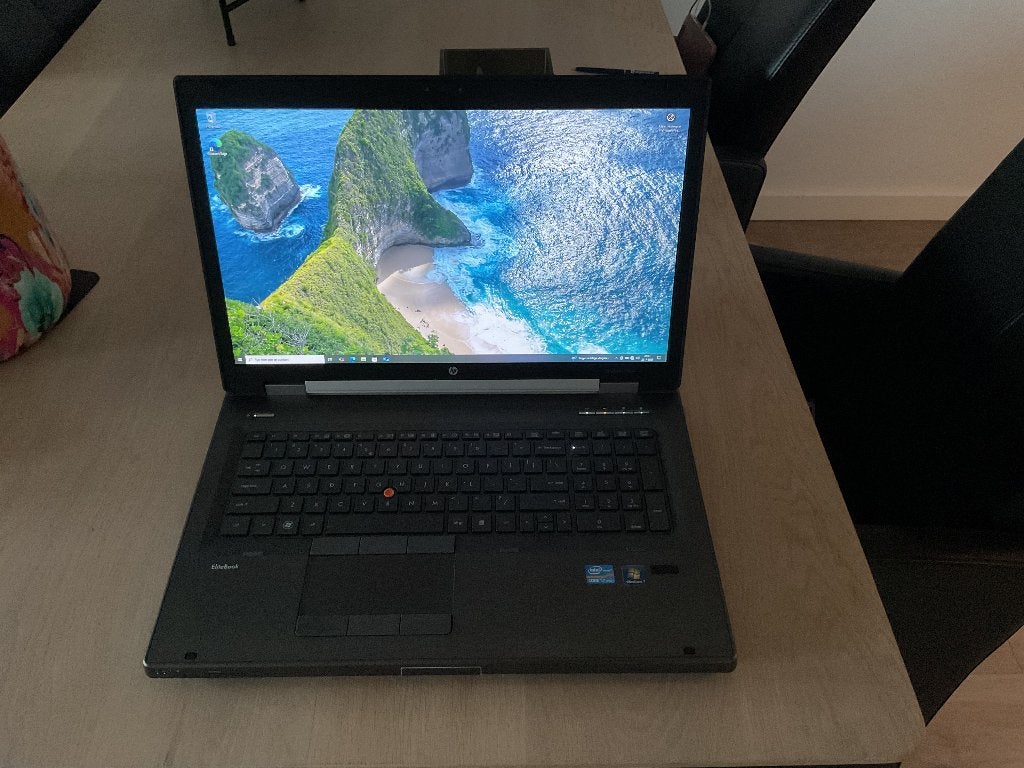 HP laptop Elitebook 8760w, Ophalen, Met videokaart, 2 tot 3 Ghz, Qwerty