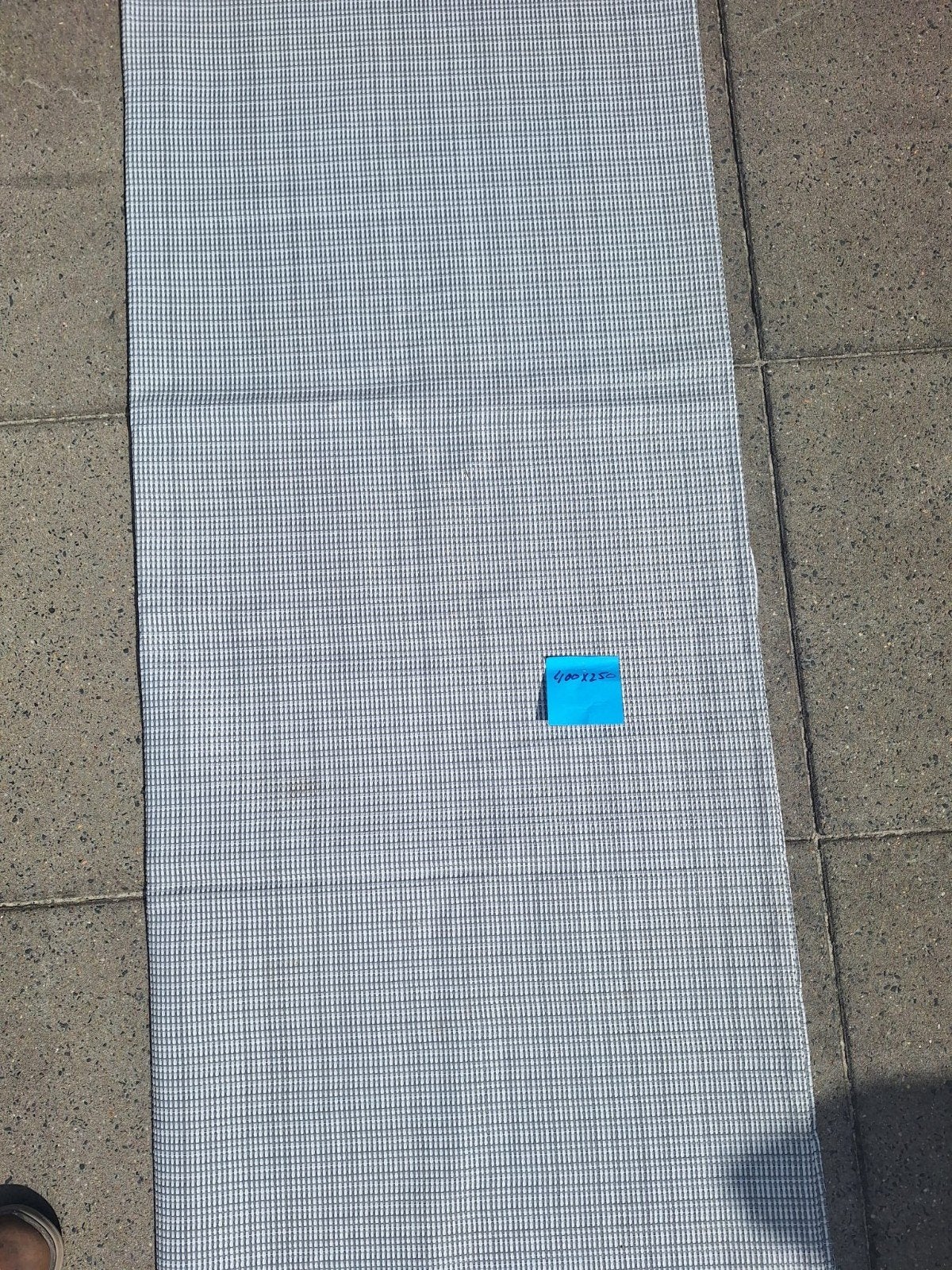 Tenttapijt PVC, Caravans en Kamperen, Kampeeraccessoires, Ophalen, Zo goed als nieuw