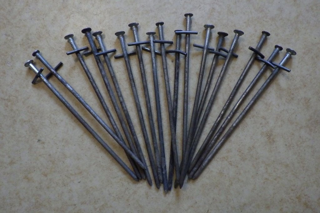haringen rotsharingen rotspennen 23 cm. = 11 stuks, Ophalen, Gebruikt