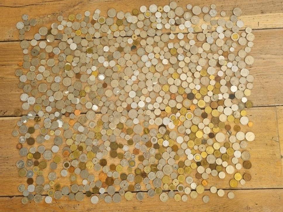 Nalatenschap: 800 oude munten !, Postzegels en Munten, Ophalen of Verzenden, Overige landen