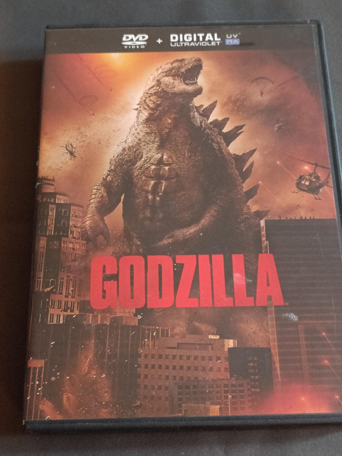 Godzilla (2014) DVD + Digital Ultraviolet - Actie/Sci-Fi, Turks, Gebruikt, Alle leeftijden, Ophalen of Verzenden