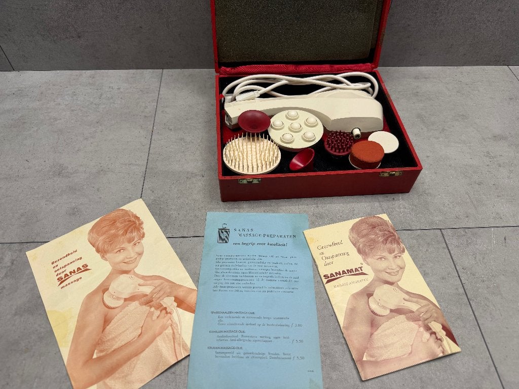 Sanamat Massage apparaat - vintage - 11433, Ophalen of Verzenden