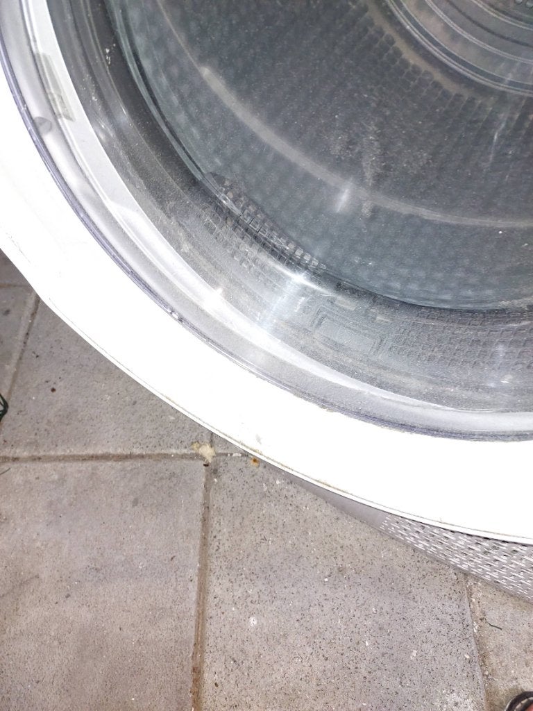 Condensdroger, Witgoed en Apparatuur, Wasdrogers, Ophalen, 6 tot 8 kg, Gebruikt, 85 tot 90 cm