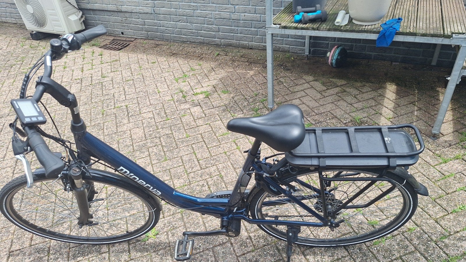 Te koop mooie elektriche minerva fiets met lader, Ophalen of Verzenden, Overige merken