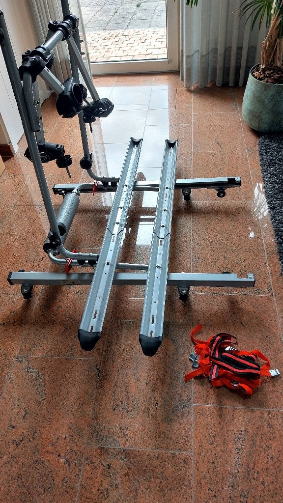Fietsendrager daklift voor 2 fietsen, Ophalen, 2 fietsen, Zo goed als nieuw, Dakdrager