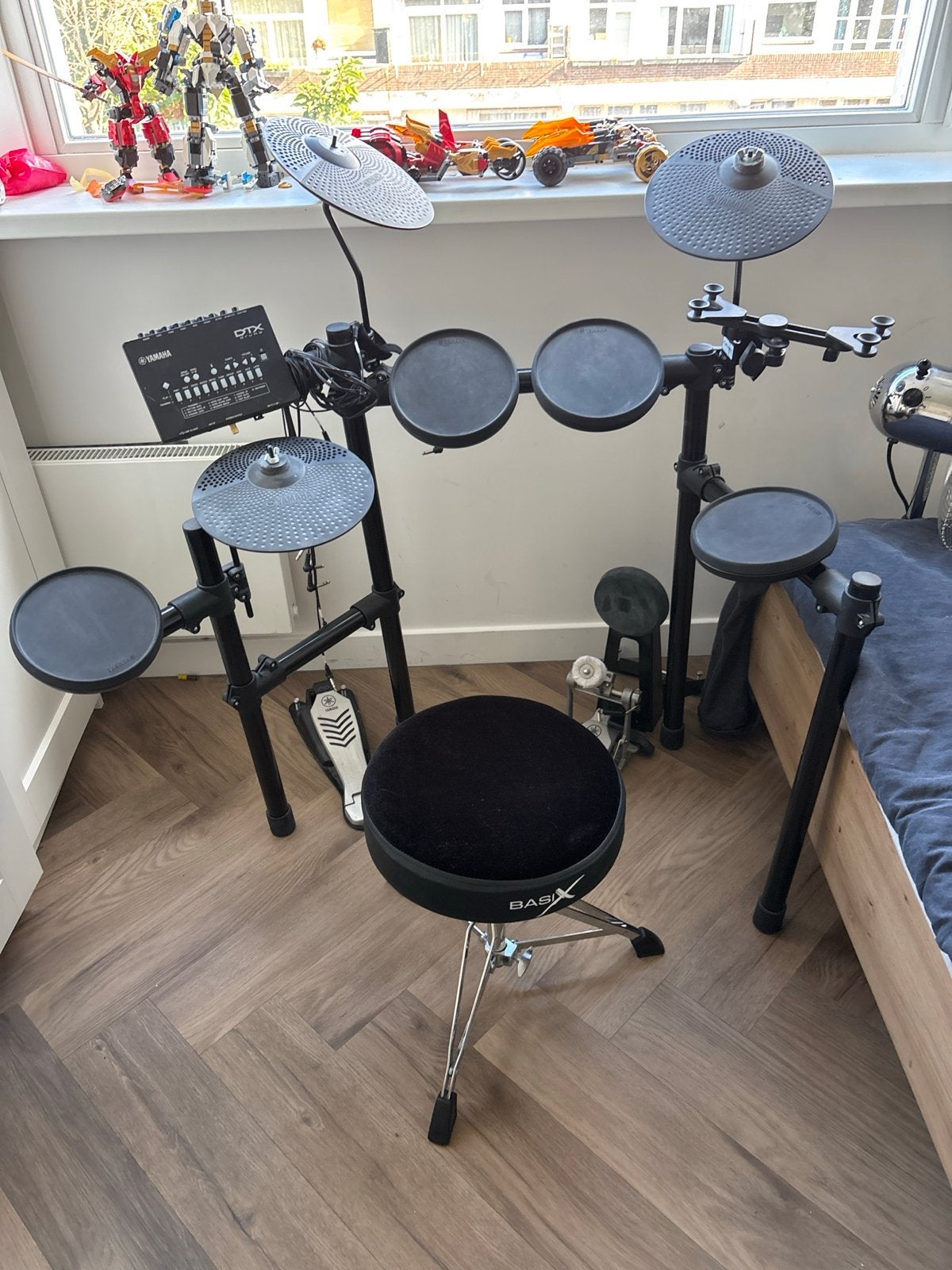 Yamaha DTX432K Elektronisch Drumstel – Nieuwstaat – Incl. dr, Muziek en Instrumenten, Ophalen, Zo goed als nieuw, Yamaha, Elektronisch