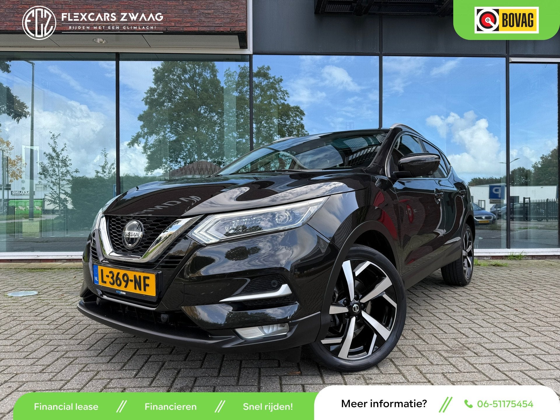 Nissan Qashqai 1.3 DIG-T Premium Edition - Panodak - Leder -, Voorwielaandrijving, Dealer onderhouden, 687 kg, Gebruikt