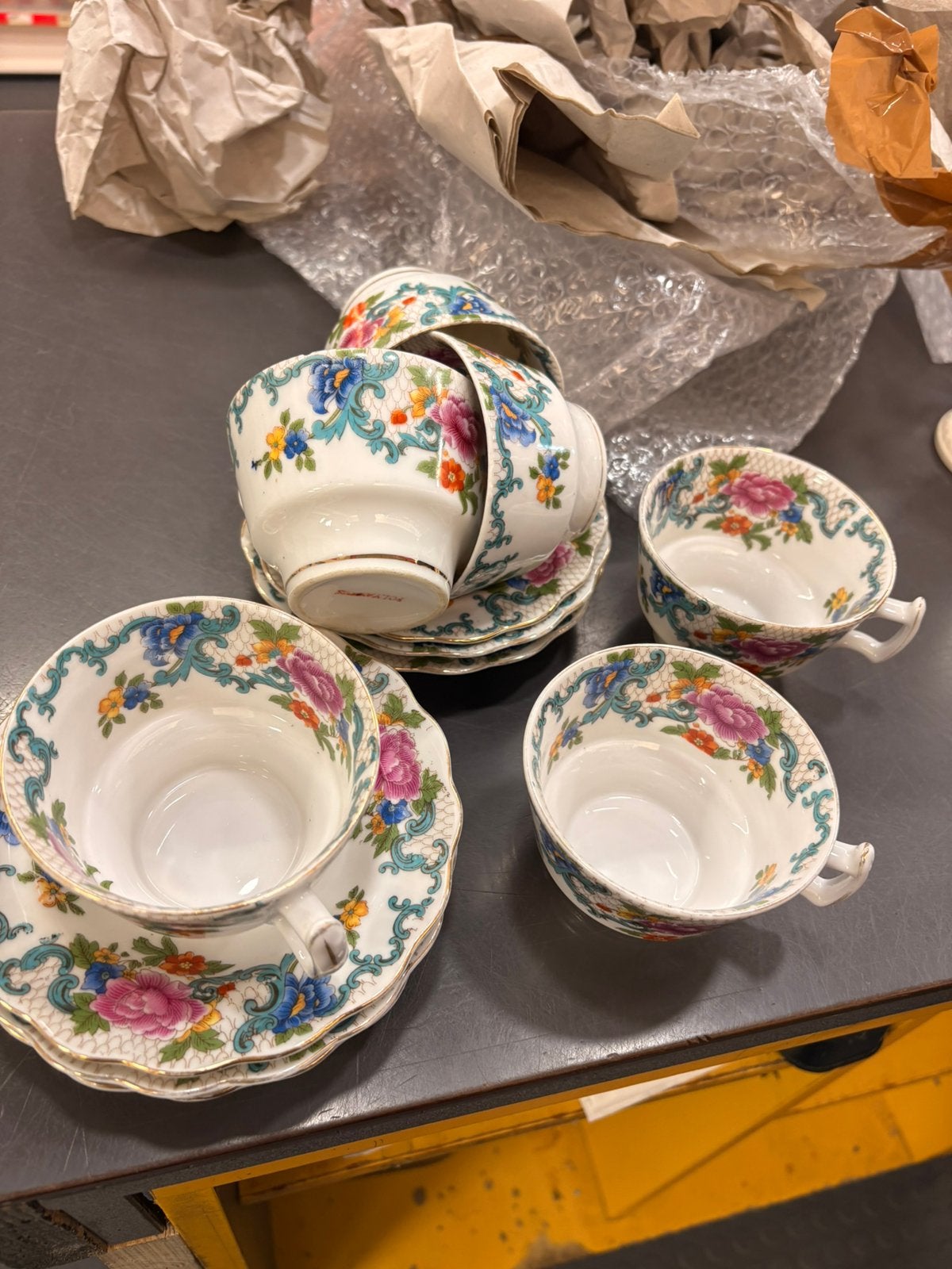 Vintage antiek servies Royal Doulton Floradora, Antiek en Kunst, Ophalen of Verzenden