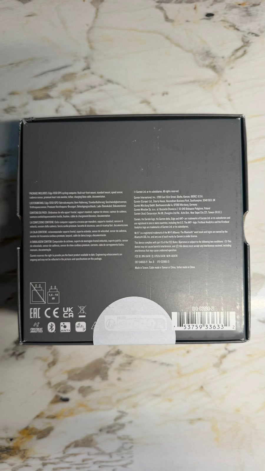 Garmin Edge 1050 GPS Fietscomputer Nieuw, Ophalen of Verzenden, GPS, Nieuw