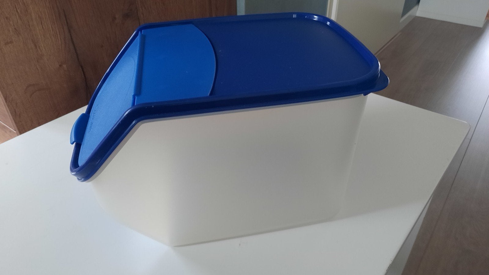 Tupperware Ruimteschap 3 liter - Nieuw, Huis en Inrichting, Ophalen of Verzenden, Nieuw, Blauw, Bus of Trommel
