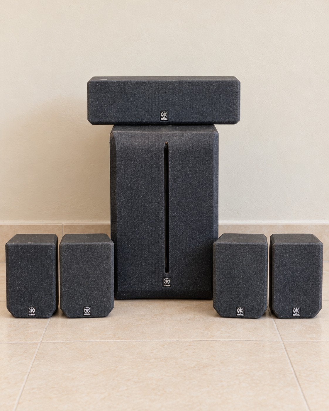 Yamaha 5.1 Surroundset met subwoofer en speakers, Yamaha, Ophalen of Verzenden, Zo goed als nieuw, Surroundset