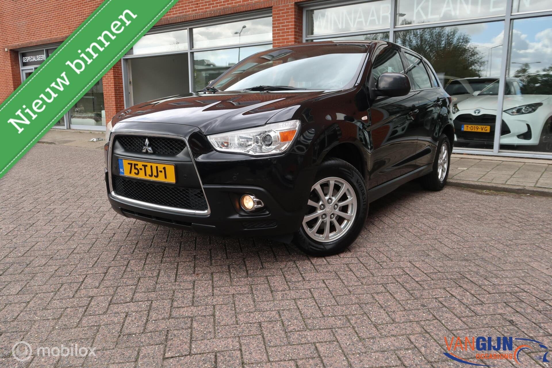 Mitsubishi ASX 1.6 Intro Edition ClearTec Navi Airco, Auto's, Euro 5, Gebruikt, 4 cilinders, 1590 cc