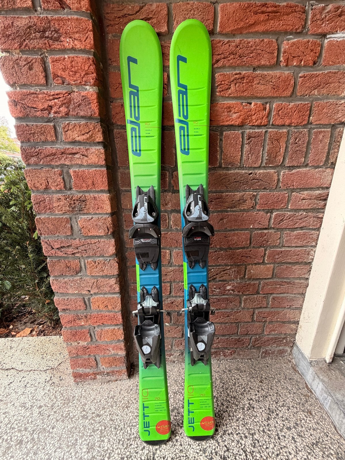 Elan Jett ski's 110 cm met bindingen - Zo goed als nieuw, Overige merken, 100 tot 140 cm, Ophalen of Verzenden, Zo goed als nieuw