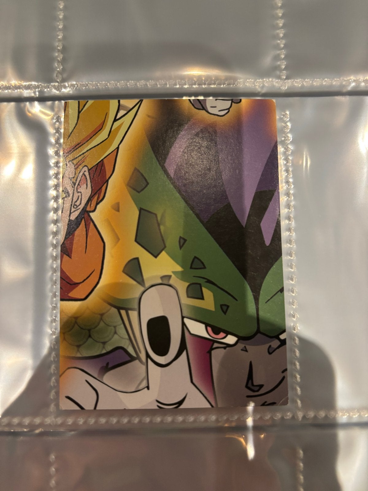 Dragonball Z - Cell games saga puzzel stukje, Ophalen of Verzenden, Zo goed als nieuw, Losse kaart