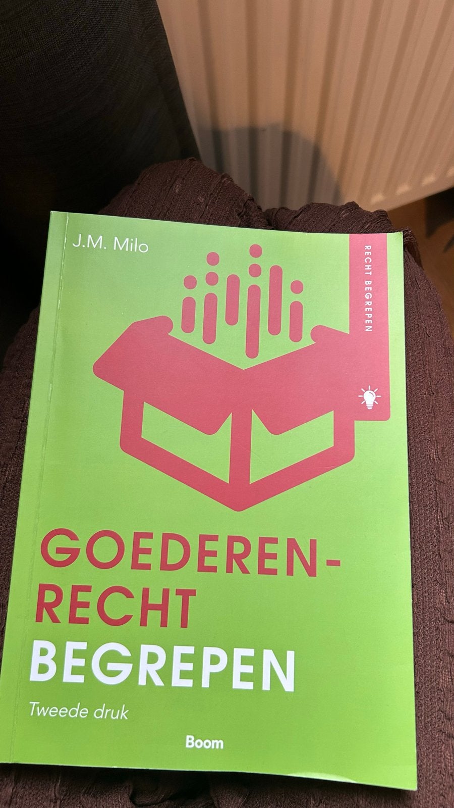 Goederenrecht Begrepen - J.M. Milo (Tweede Druk), Boeken, Ophalen of Verzenden, Gamma, Nieuw, HBO