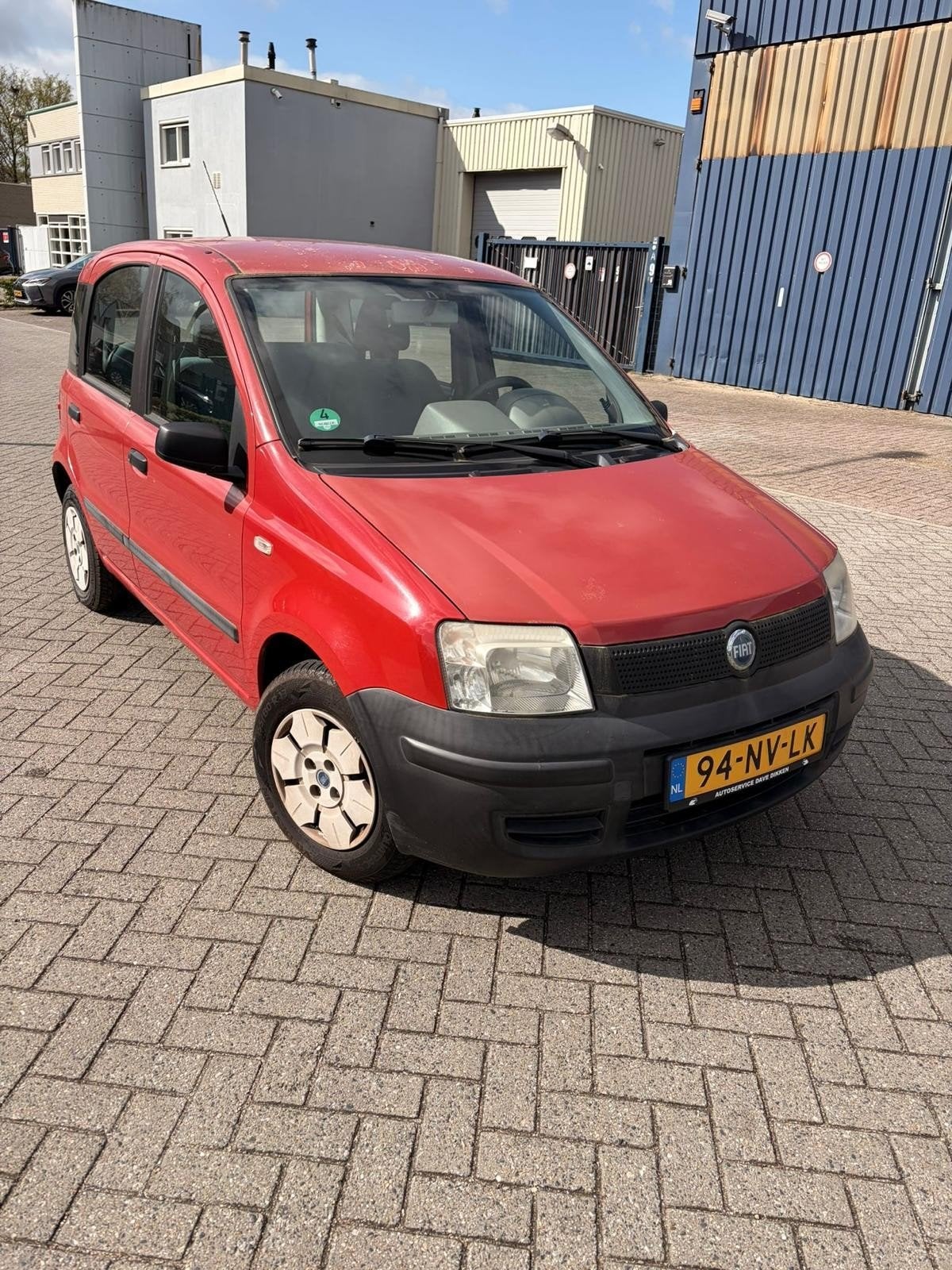 Fiat Panda 1.1 40KW 2004 Rood, Voorwielaandrijving, 54 pk, 4 stoelen, Origineel Nederlands