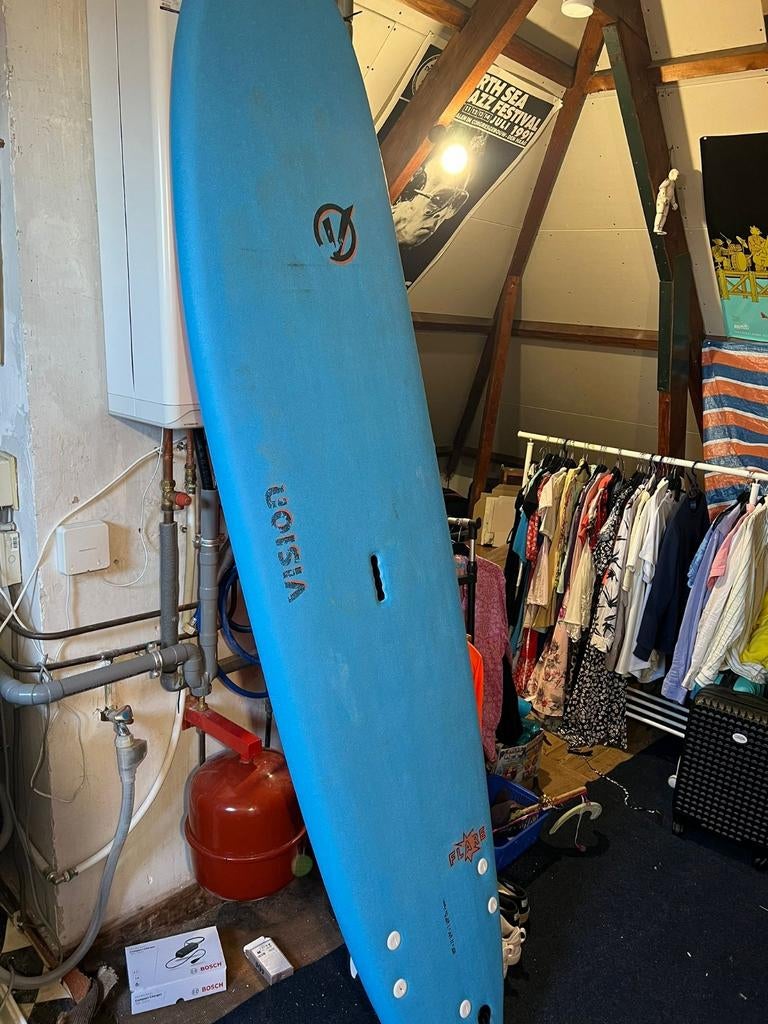 Surfboard Vision Flare nauwelijks gebruikt, Watersport en Boten, Ophalen, Zo goed als nieuw, Overige typen