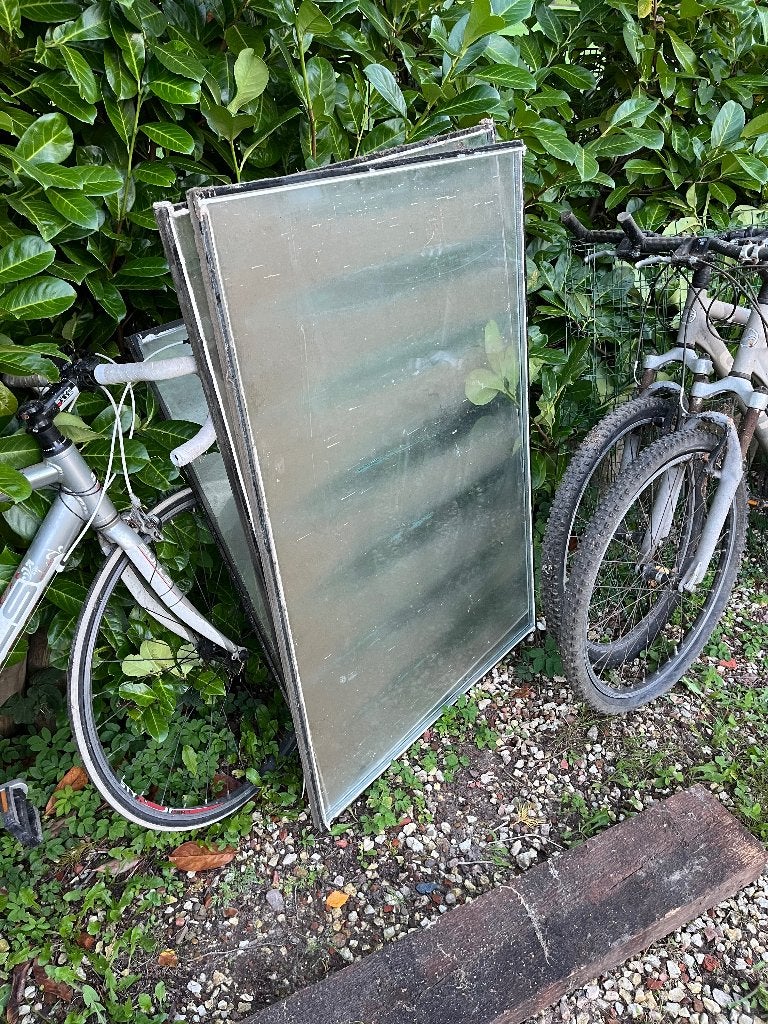 Thermopane beglazing, Ophalen, Gevelraam of Ruit, Gebruikt, Minder dan 80 cm